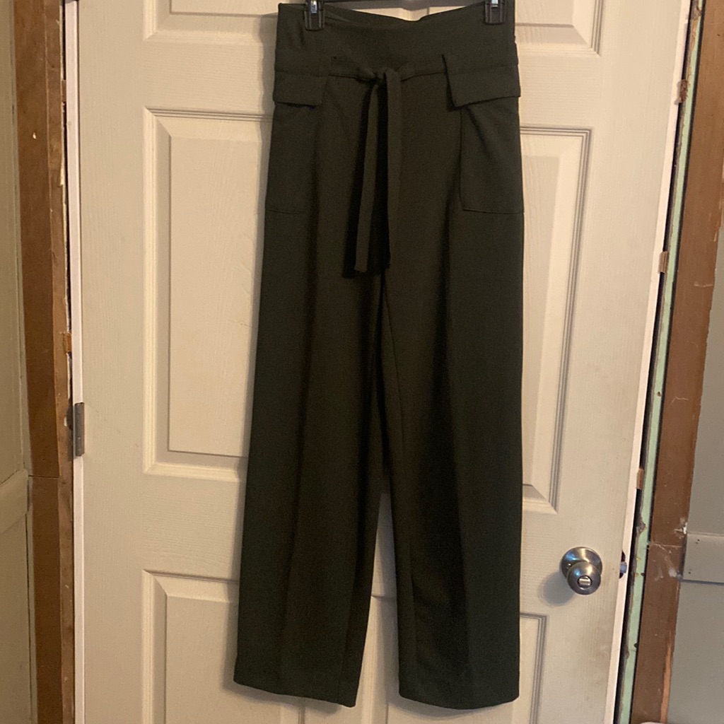 Wide Leg Work Pant